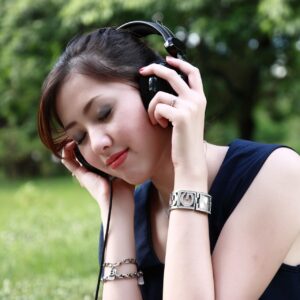 beautiful sound relax music headphones