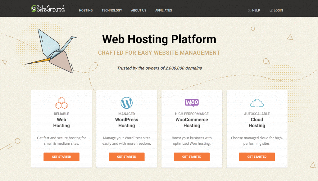 siteground web hosting