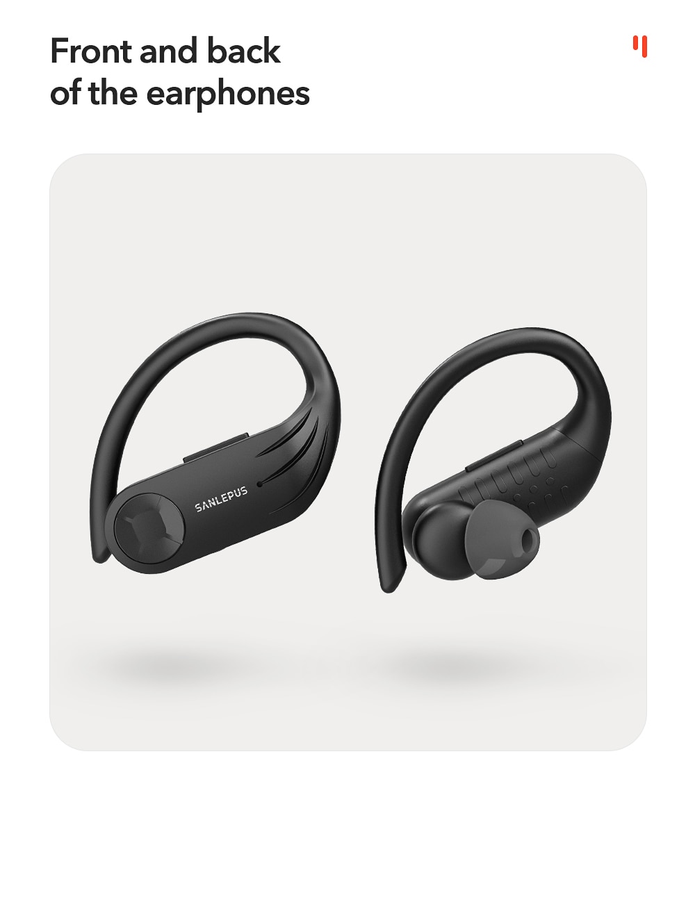 Bluetooth Earphones with LED Display Bluetooth Earphones with LED Display